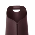 Porte-pellet intérieur panier cuir 15 kg design Sapel Viadurini