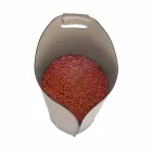 Porte-pellet intérieur panier cuir 15 kg design Sapel Viadurini