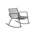 Chaise longue à bascule d'extérieur en métal galvanisé Made in Italy - Vikas Viadurini