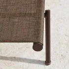 Chaise Longue de Jardin Aluminium et Tissu Technique - Bahia by Varaschin Viadurini