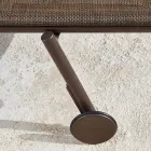 Chaise Longue de Jardin Aluminium et Tissu Technique - Bahia by Varaschin Viadurini