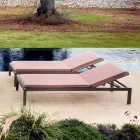 Chaise Longue de Jardin avec ou sans Matelas Haute Qualité - Filomenalet Viadurini