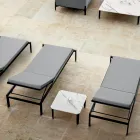 Chaise Longue de Jardin avec ou sans Matelas Haute Qualité - Filomenalet Viadurini