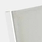 Chaise longue de jardin avec roues et dossier inclinable, 4 pièces - Babilonia Viadurini