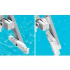 Chaise longue de jardin moderne avec parasol et dossier inclinable - Arnold Viadurini