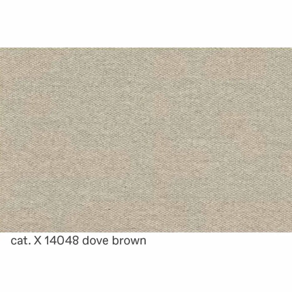 Chaise Longue en Bouleau avec Assise en Coton Fabriquée en Italie - Fortaleza Viadurini