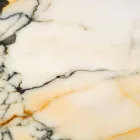 Grand bol rond en marbre Portoro ou Paonazzo fabriqué en Italie - Glazer Viadurini