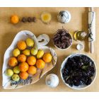Coupe à fruits en marbre Portoro, Marquinia ou Paonazzo Made in Italy - Fruit Viadurini