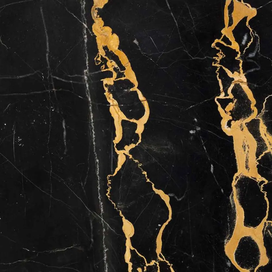 Coupe à fruits en marbre Portoro, Marquinia ou Paonazzo Made in Italy - Fruit Viadurini