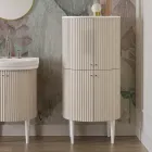 Colonne à quatre portes avec traitement Cannetté Made in Italy - Candy Viadurini