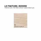 Gioia, Meuble de salle de bain suspendu 2 portes en bois de chêne, fabriqué en Italie Viadurini