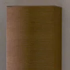 Gioia, Meuble de salle de bain suspendu 2 portes en bois de chêne, fabriqué en Italie Viadurini