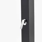 Colonne de douche solaire extérieure en acier inoxydable Made in Italy - Werner Viadurini