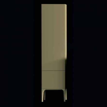 Meuble de salle de bain en bois Amanda avec 2 portes, design moderne, fabriqué en Italie Viadurini