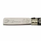 Couteau ancien en corne de buffle avec détails en argent Fabriqué en Italie - Lame Viadurini