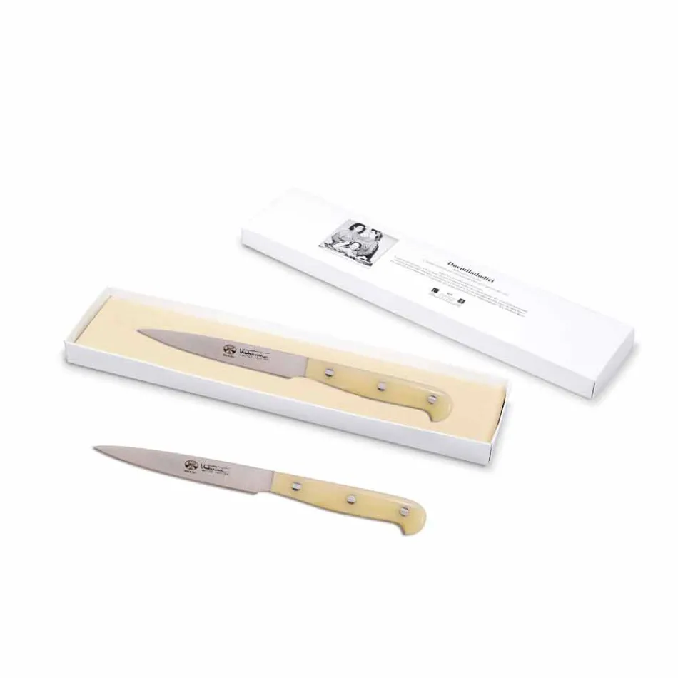 Couteau d'office droit Berti Milleusi exclusif pour Viadurini - Aviano Viadurini