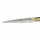 Couteau Séville Navaja avec lame gravée en acier fabriqué en Italie - Séville Viadurini