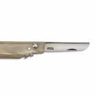 Couteau Palmerino à double lame en acier fabriqué à la main Fabriqué en Italie - Merino Viadurini