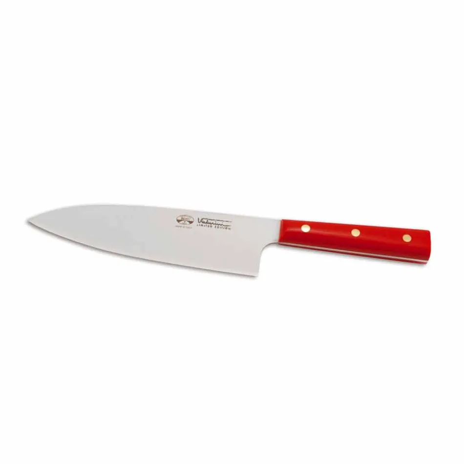 Couteau à viande Berti en acier inoxydable Santoku exclusif pour Viadurini - Bione Viadurini