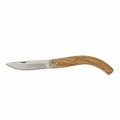 Couteau pérugin avec manche en corne ou bois fabriqué à la main en Italie - Rugino