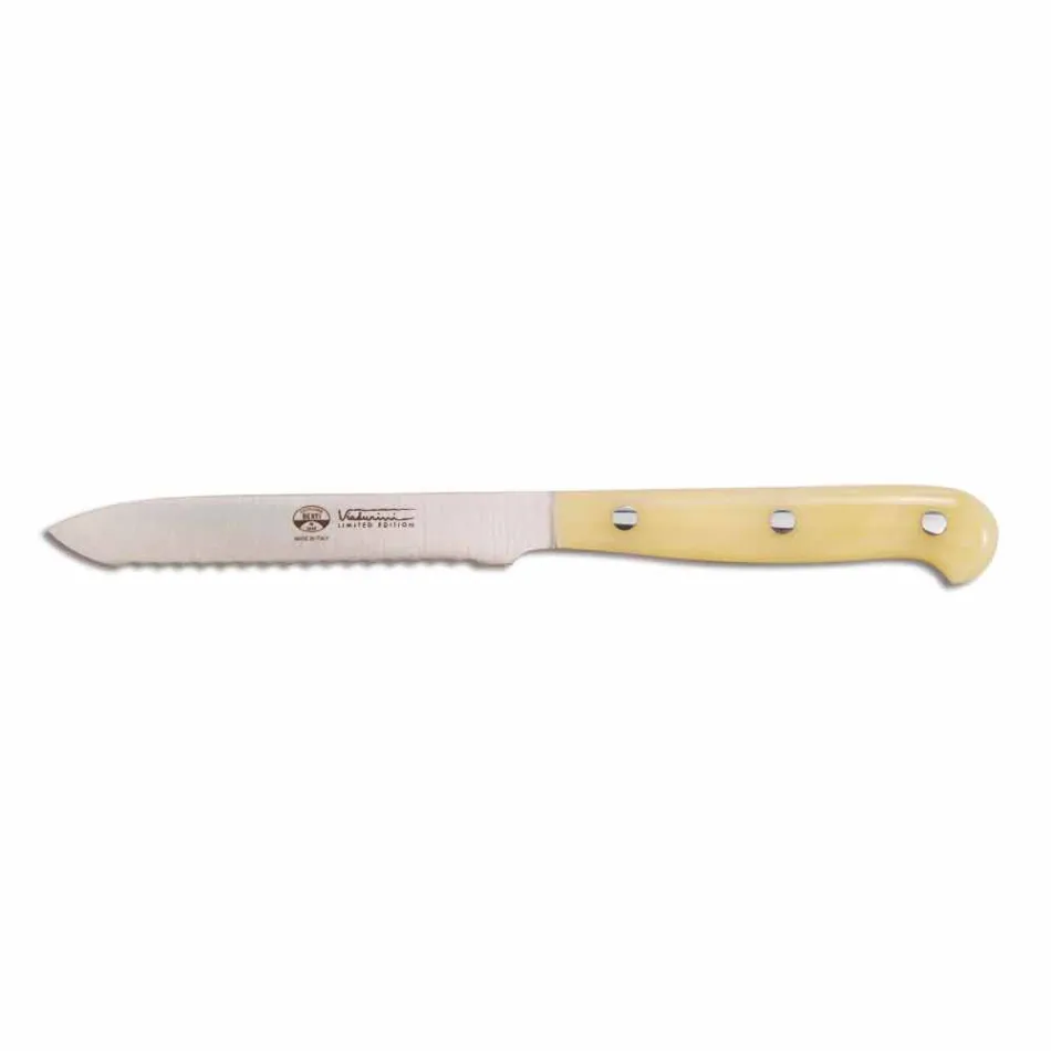 Couteau à tomates dentelé en acier inoxydable Berti exclusif pour Viadurini-Barasso Viadurini