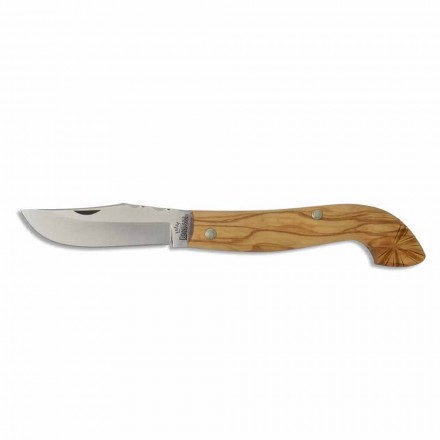 Couteau Senese avec verrouillage à ressort et lame en acier Made in Italy - Ghibo Viadurini