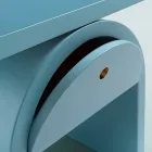 Table de chevet design moderne en bois coloré pour la chambre - Arcom Viadurini