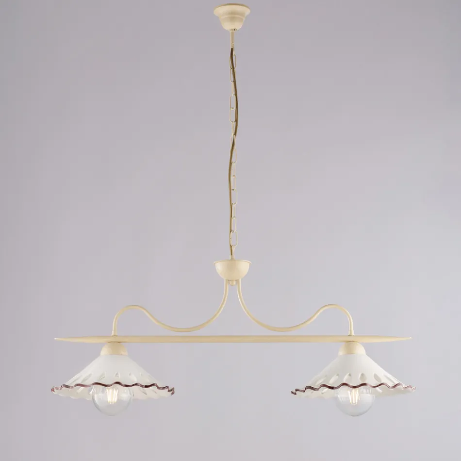 Complément lumineux au design en verre et métal, fabriqué en Italie, au look Mira Viadurini