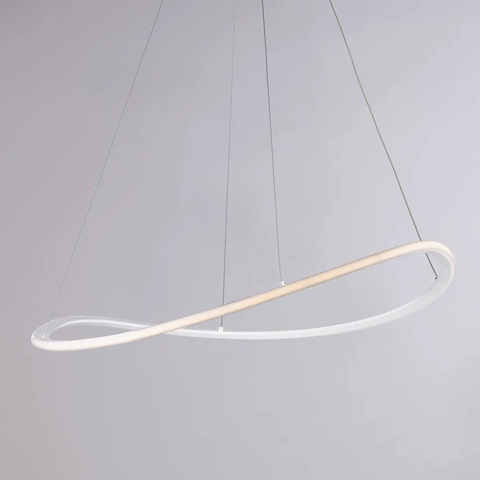 Un complément de design lumineux en verre et métal, fabriqué en Italie, au style raffiné - Reticulum Viadurini