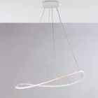 Un complément de design lumineux en verre et métal, fabriqué en Italie, au style raffiné - Reticulum Viadurini