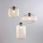 Un accessoire design lumineux en verre et métal, fabriqué en Italie, au style élégant - Tucana Viadurini