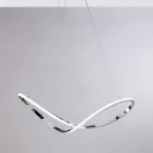 Apollon, un accessoire lumineux en verre et métal, fabriqué en Italie avec un goût raffiné. Viadurini