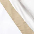 Housse de couette complète simple et demi en 100% coton et 10% satin de coton - Détail Viadurini