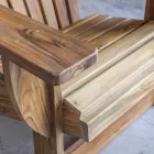 Composition 2 Meubles de Salle de Bain en Teck Massif - Solferino Viadurini