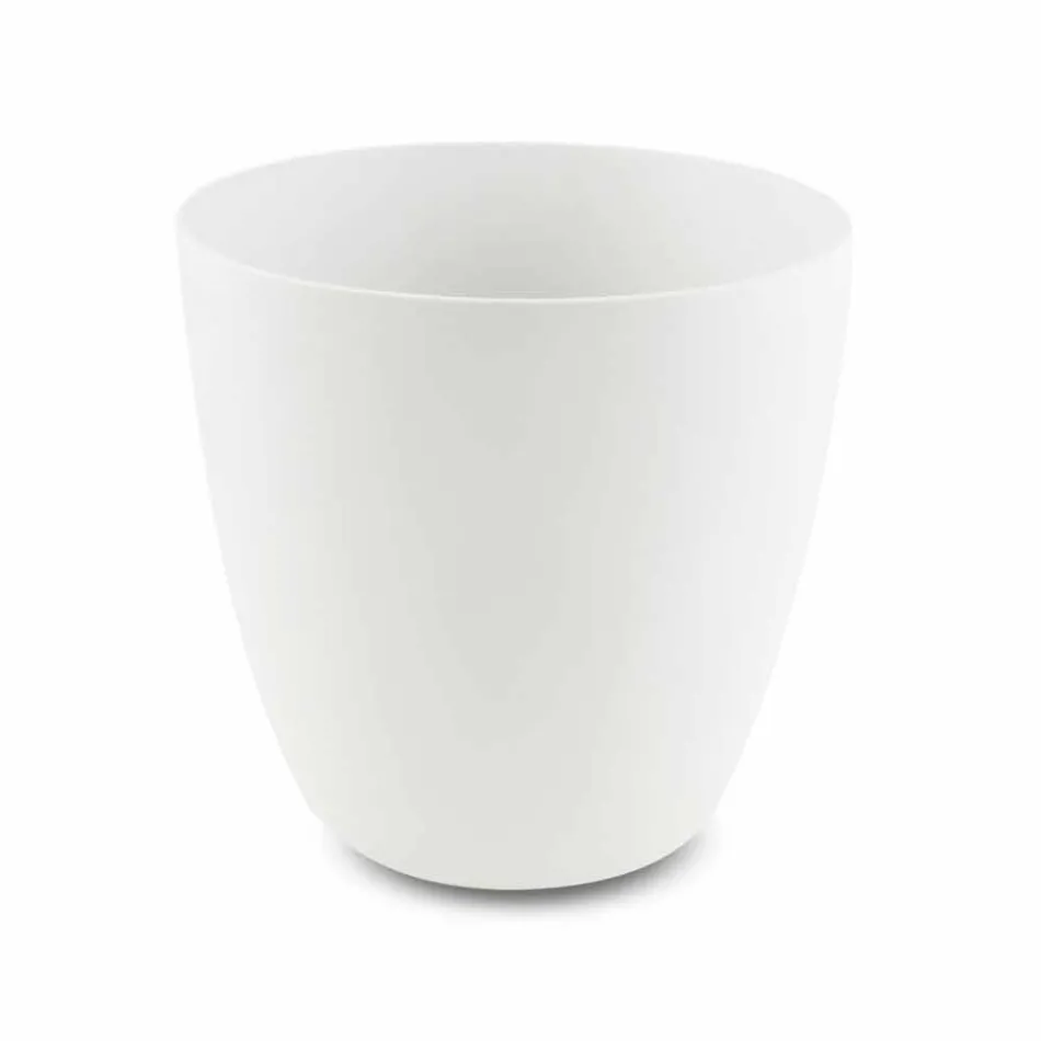 Composition 3 Meuble de Salle de Bain Suspendu avec Vasque en Résine Blanche - Dazzle Viadurini