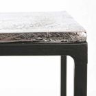 Composition 3 Tables Basses en Aluminium et Acier Homemotion - Salvio Viadurini