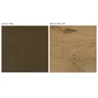 Composition murale moderne en finition chêne noué nordique et fer - Iselin Viadurini