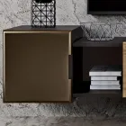 Composition murale pour le salon de design moderne Made in Italy - Margit Viadurini