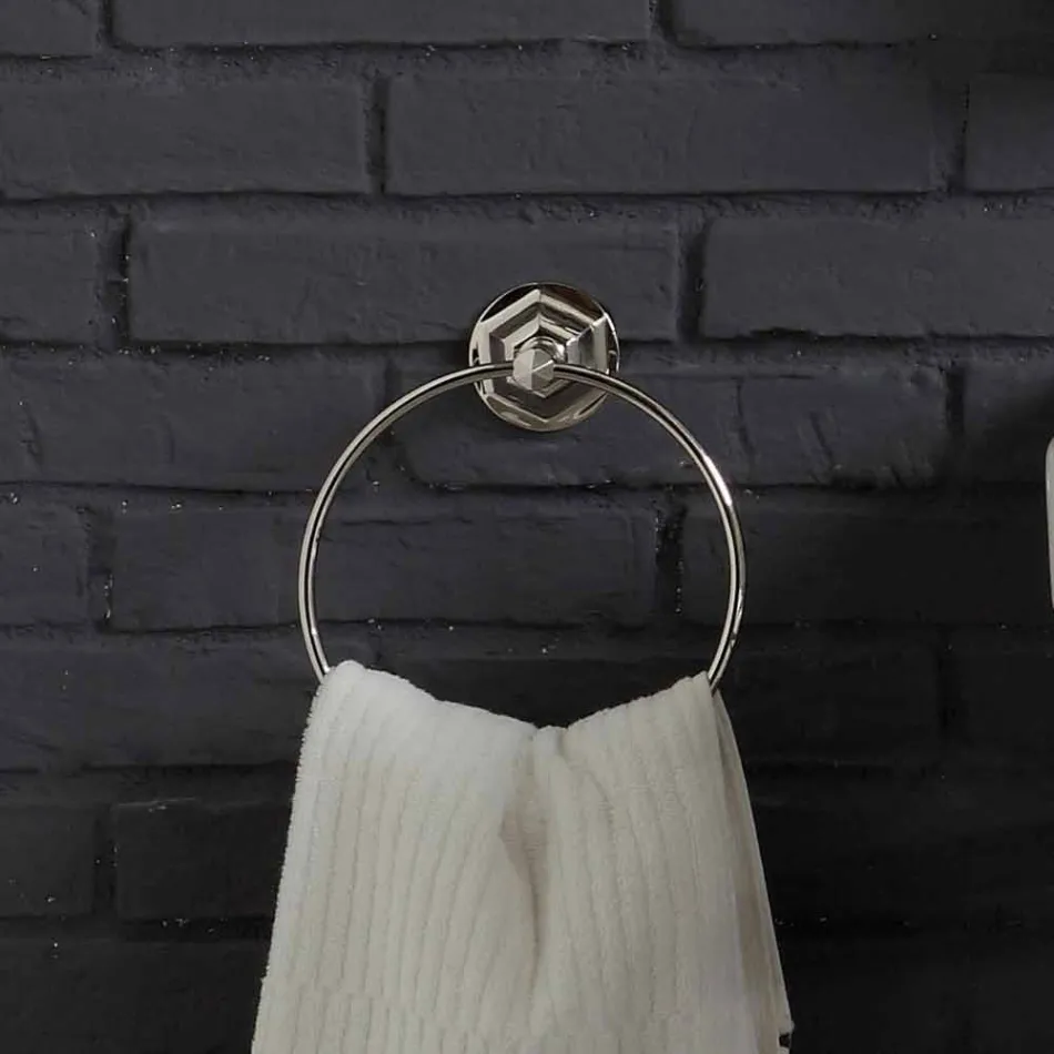 Composition de salle de bains meubles avec lavabo structure métallique beauté Viadurini