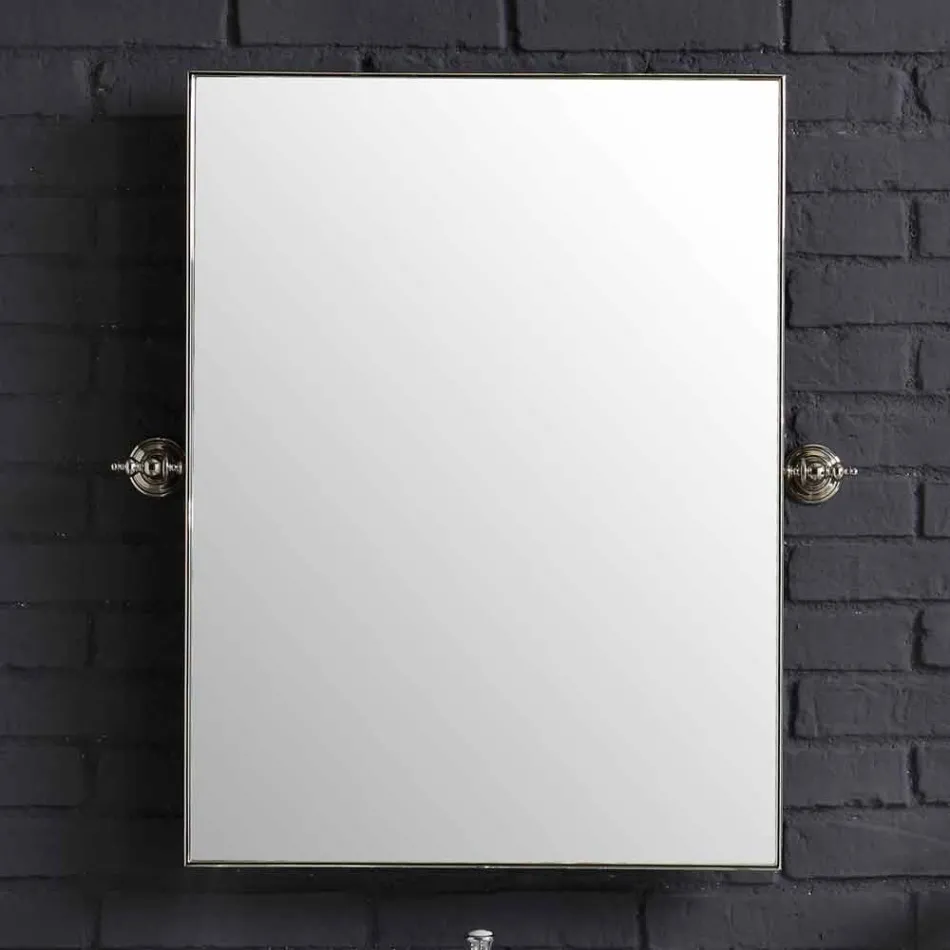 Composition de salle de bains meubles avec lavabo structure métallique beauté Viadurini