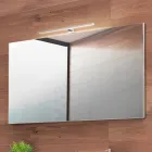 Composition de suspension de salle de bain en Fenix Grey - Becky Viadurini