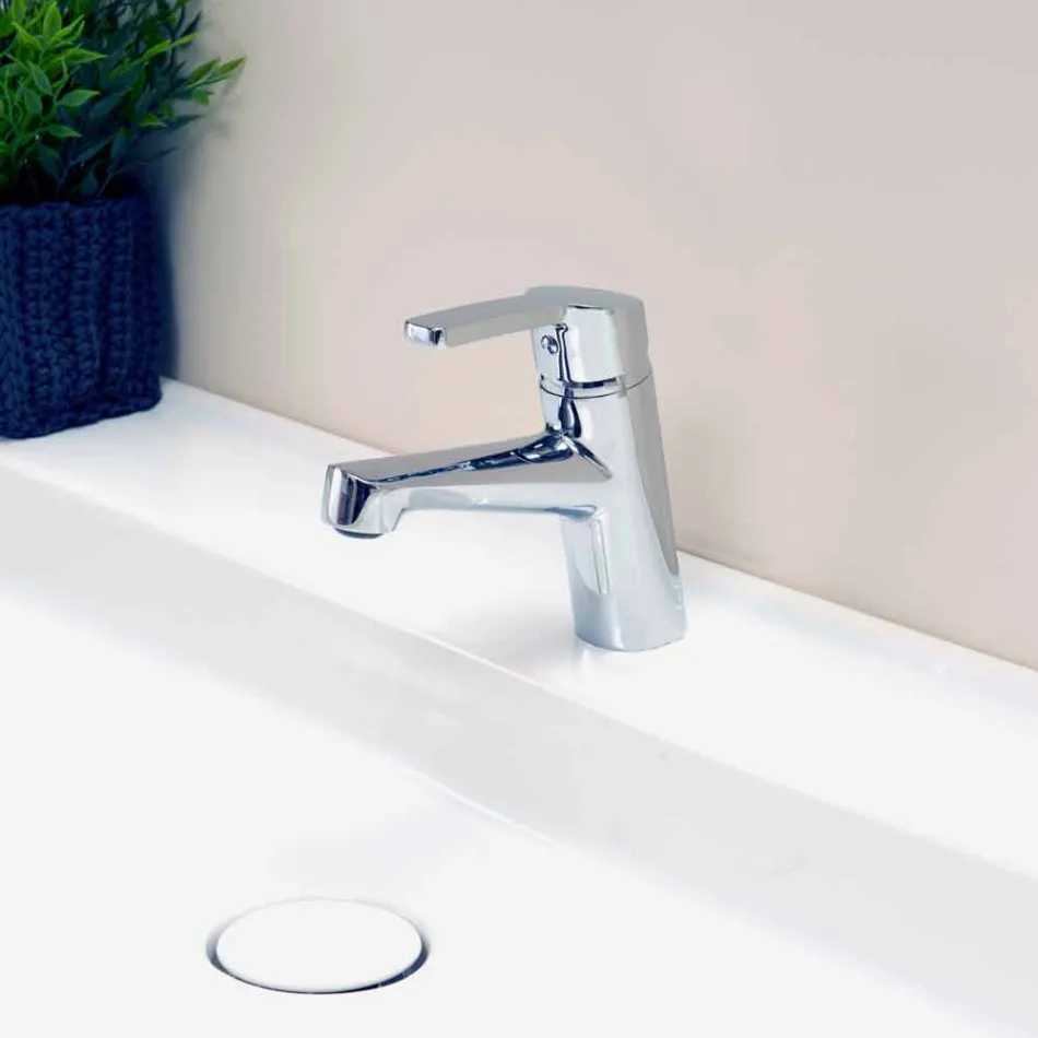 Composition de suspension de salle de bain en Fenix Grey - Becky Viadurini