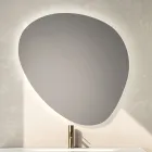 Composition de salle de bains avec 2 tiroirs, 2 compartiments ouverts et lavabo - Elios Viadurini