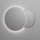 Composition de salle de bains avec 4 tiroirs en chêne Rio, miroir et lavabo - Velaria Viadurini