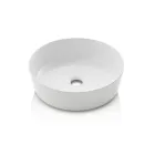 Composition de salle de bains avec 4 tiroirs en chêne Rio, miroir et lavabo - Velaria Viadurini