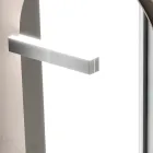 Composition de salle de bains avec tiroir, lavabo, miroir, armoire murale et étagère - Elios Viadurini