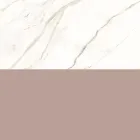 Composition de salle de bains avec tiroir rose poudré et lavabo Calacatta - Elios Viadurini