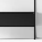 Composition de salle de bain Lavabo en céramique et miroir Made in Italy - Hoscar Viadurini