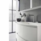 Composition de salle de bain moderne et suspendue Made in Italy Design - Callisi7 Viadurini