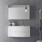 Composition de salle de bain moderne et suspendue Made in Italy Design - Callisi7 Viadurini